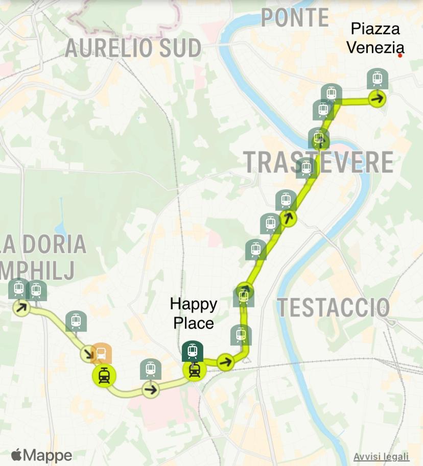רומא Happy Place Gianicolense מראה חיצוני תמונה